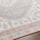 Maize Traditional Blush Washable Area Rug