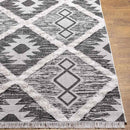 McKee Rustic Charcoal Area Rug