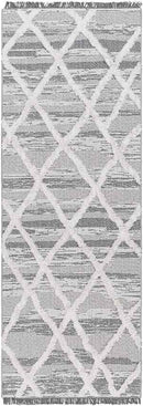Oketo Global Light Gray Area Rug