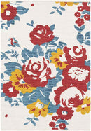DeSoto Modern Rust Area Rug
