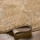 Richlawn Modern Brown Washable Area Rug