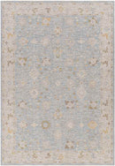 Atlantic Traditional Pale Blue Area Rug
