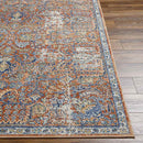 Rodney Coastal Burgundy Area Rug