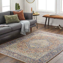 Rossie Coastal Cider Area Rug
