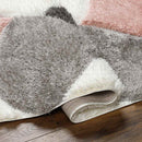 Saylor Modern Coral/Ivory Area Rug