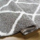 Breathitt Global Dark Gray Area Rug