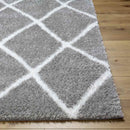 Breathitt Global Dark Gray Area Rug