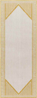 Silver Global Mustard/Ivory Area Rug