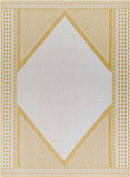 Silver Global Mustard/Ivory Area Rug
