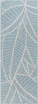 Smolan Coastal Light Teal Area Rug
