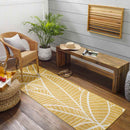 Smolan Coastal Mustard Area Rug