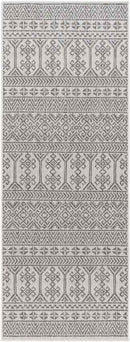 Solomon Global Silver Gray Area Rug