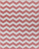 Spring Global Dark Coral/Ivory Area Rug