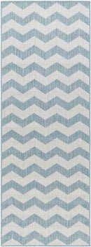 Spring Global Sky Blue/Ivory Area Rug