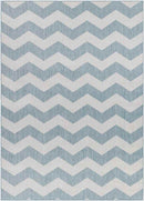 Spring Global Sky Blue/Ivory Area Rug