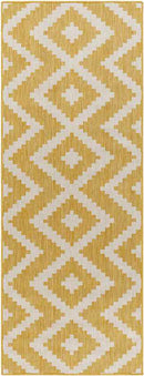 Squaw Global Mustard/Off-White Area Rug