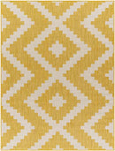 Squaw Global Mustard/Off-White Area Rug