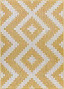 Squaw Global Mustard/Off-White Area Rug