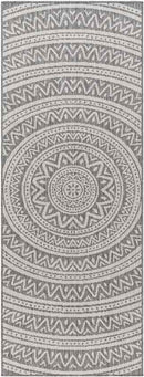 St Ansgar Global Medium/Silver Gray Area Rug