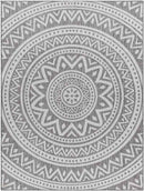 St Ansgar Global Medium/Silver Gray Area Rug