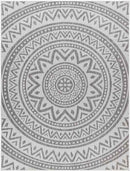 St Ansgar Global Silver Gray/Medium Gray Area Rug