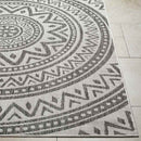 St Ansgar Global Silver Gray/Medium Gray Area Rug