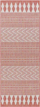 St George Global Dark Coral/Cream Area Rug
