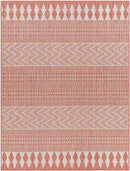 St George Global Dark Coral/Cream Area Rug