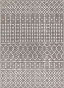 St Mary Global Dark Brown/Off-White Area Rug