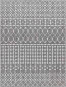St Mary Global Smoke Gray/Off-White Area Rug