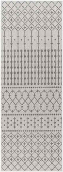 St Mary Global Medium Gray/Off-White Area Rug