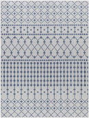 St Mary Global Off-White/Navy Area Rug