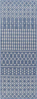 St Mary Global Navy/Off-White Area Rug