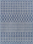 St Mary Global Navy/Off-White Area Rug