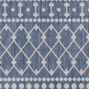 St Mary Global Navy/Off-White Area Rug