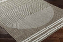 Struble Global Dark Brown Area Rug