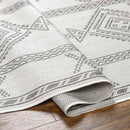 Susank Global Dark Gray/Silver Gray Area Rug