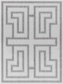 Sylvia Global Ivory/Dark Gray Area Rug