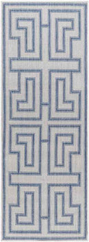 Sylvia Global Ivory/Navy Area Rug