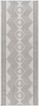Templeton Global Silver Gray/Dark Gray Area Rug