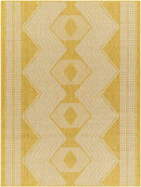 Templeton Global Silver Gray/Mustard Area Rug