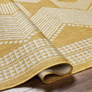 Templeton Global Silver Gray/Mustard Area Rug