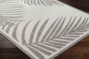Tescott Coastal Dark Gray/Ivory Area Rug