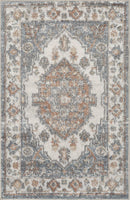 Edgerton Traditional Burnt Orange Washable Area Rug