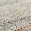 Edmonson Traditional Olive/Dark Blue Washable Area Rug