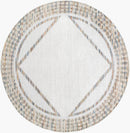 El Dorado Global Beige Washable Area Rug
