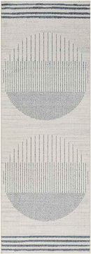 Elk Falls Modern Beige Washable Area Rug
