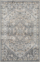 Emmett Traditional Navy Blue Washable Area Rug