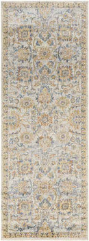 Eskridge Traditional Burnt Orange Washable Area Rug