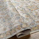 Eskridge Traditional Burnt Orange Washable Area Rug